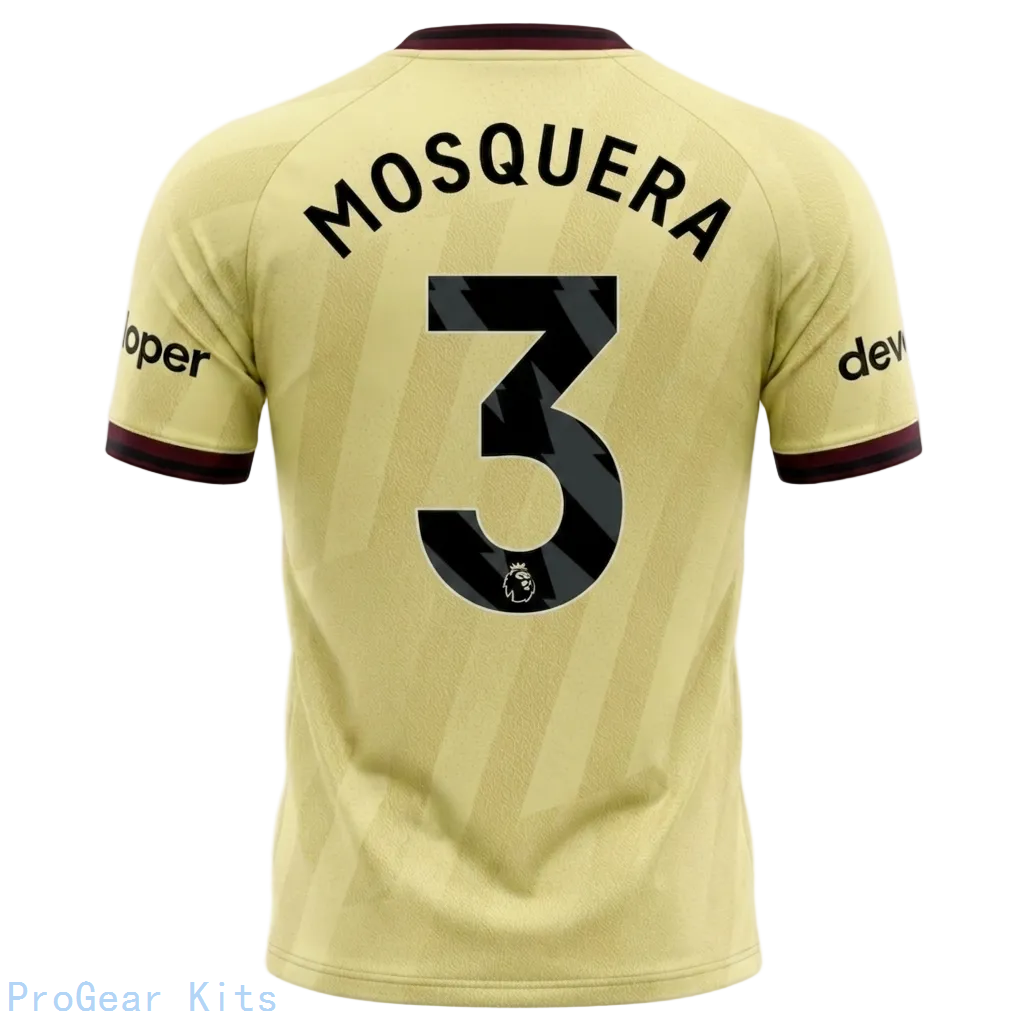 [SJH] Arsenal Cristhian Mosquera #3 Third Jersey 2026/27