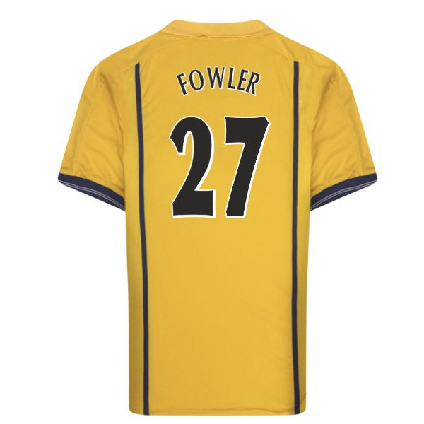 [WSG] 2001 Leeds United Retro Shirt Away Kit (Fowler 27)