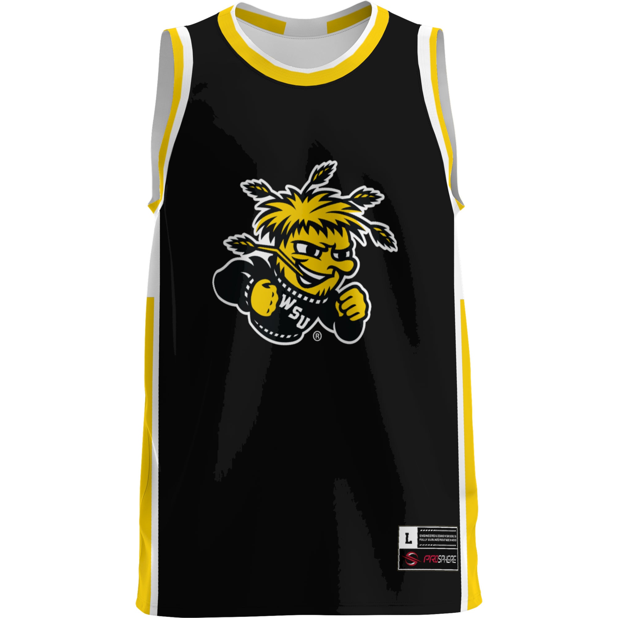 [DDG] Wichita State Shockers GameDay Greats Lightweight Basketball Jersey - Black