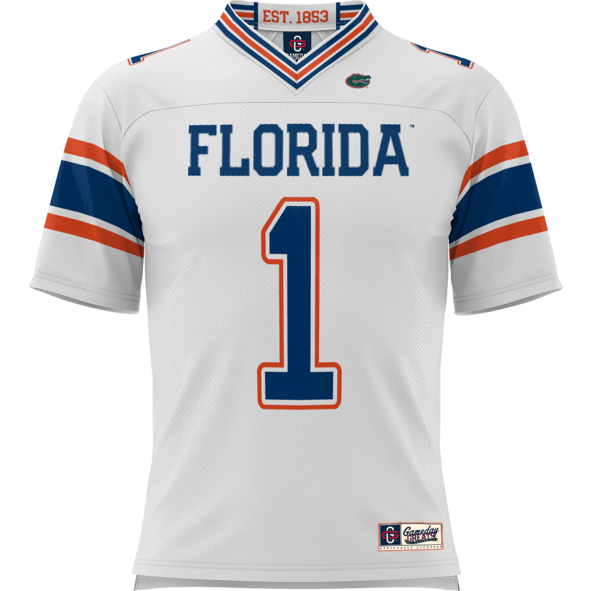 [DDG] Florida Gators GameDay Greats Football Jersey - White