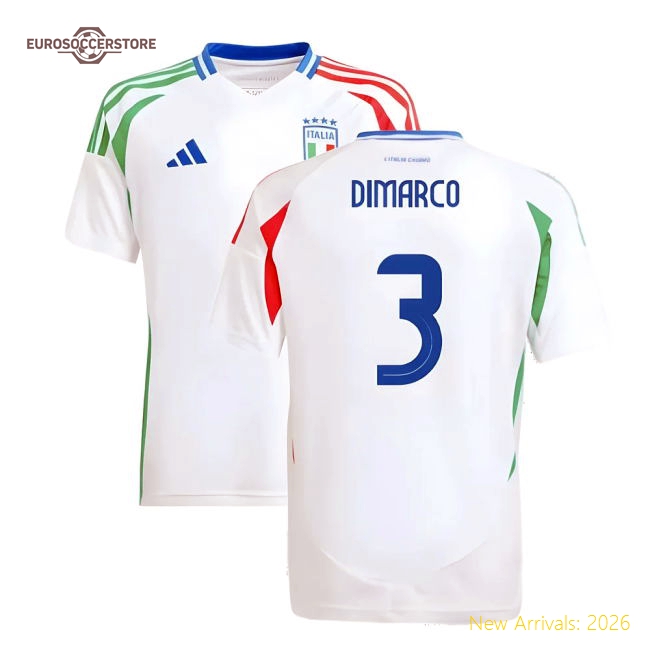 Italy Children 2024 Away Jersey Shirt Football Fan Supporter Collection