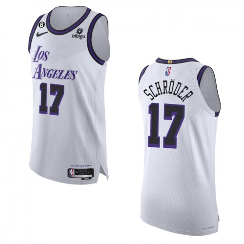 Lakers White Angeles Lakers #17 Nike Jersey - Discounted Quality
