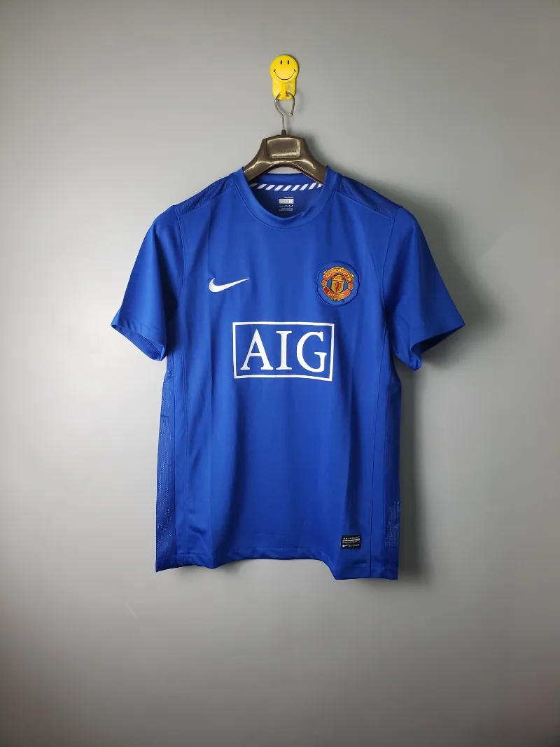 2007-2008 Manchester United Jersey retro kit