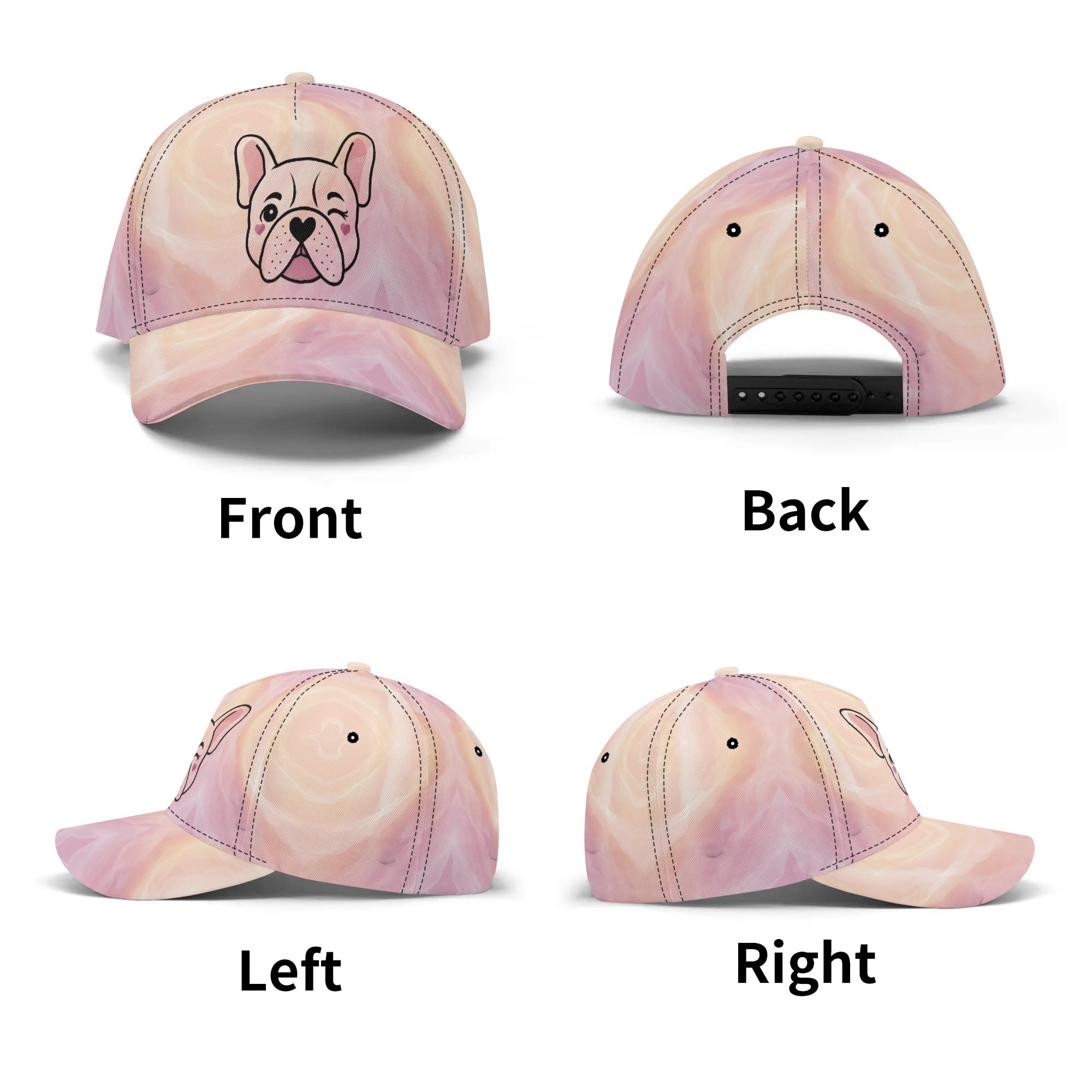French Bulldog Max Baseball Cap Cute Frenchie Essential
