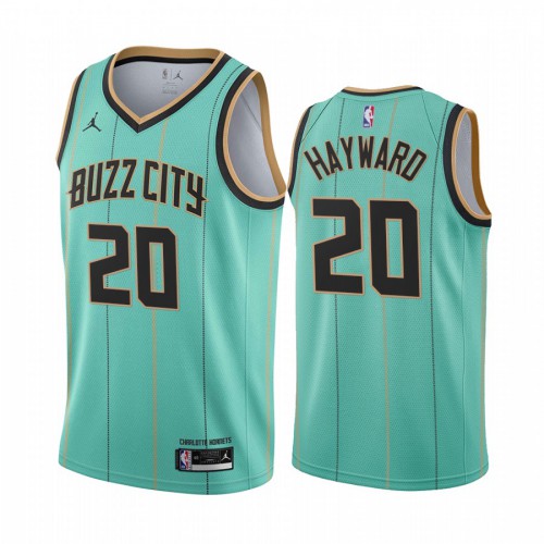 Official Hornets #20 Gordon Hayward 2020 City NBA Swingman Jersey