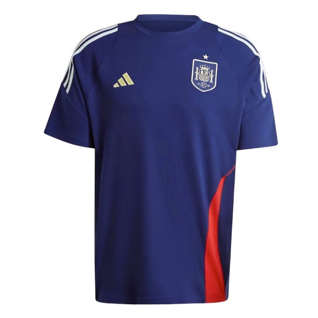 2024-2025 Spain Training Tee (Blue) (Cucurella 24)