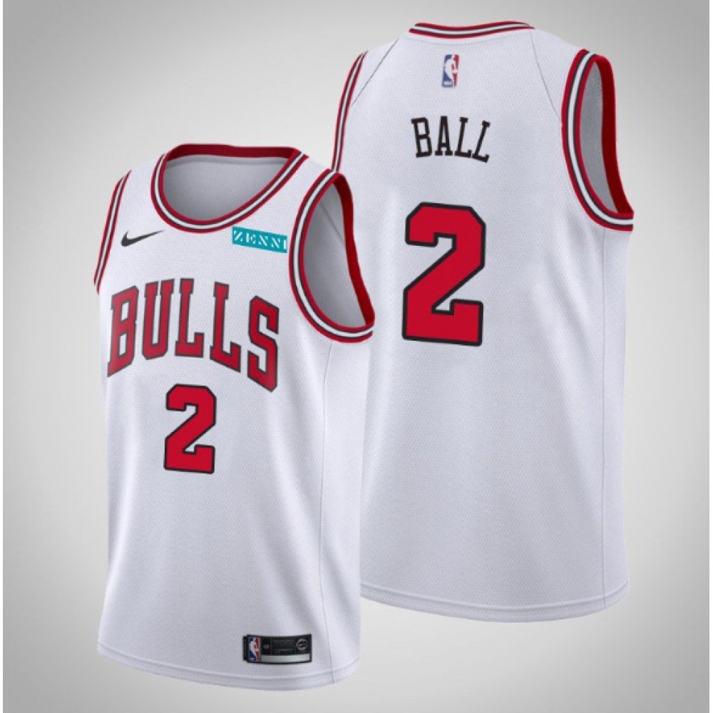 Limited Edition 2 Chicago Bulls White Jersey - - Game Day Essential