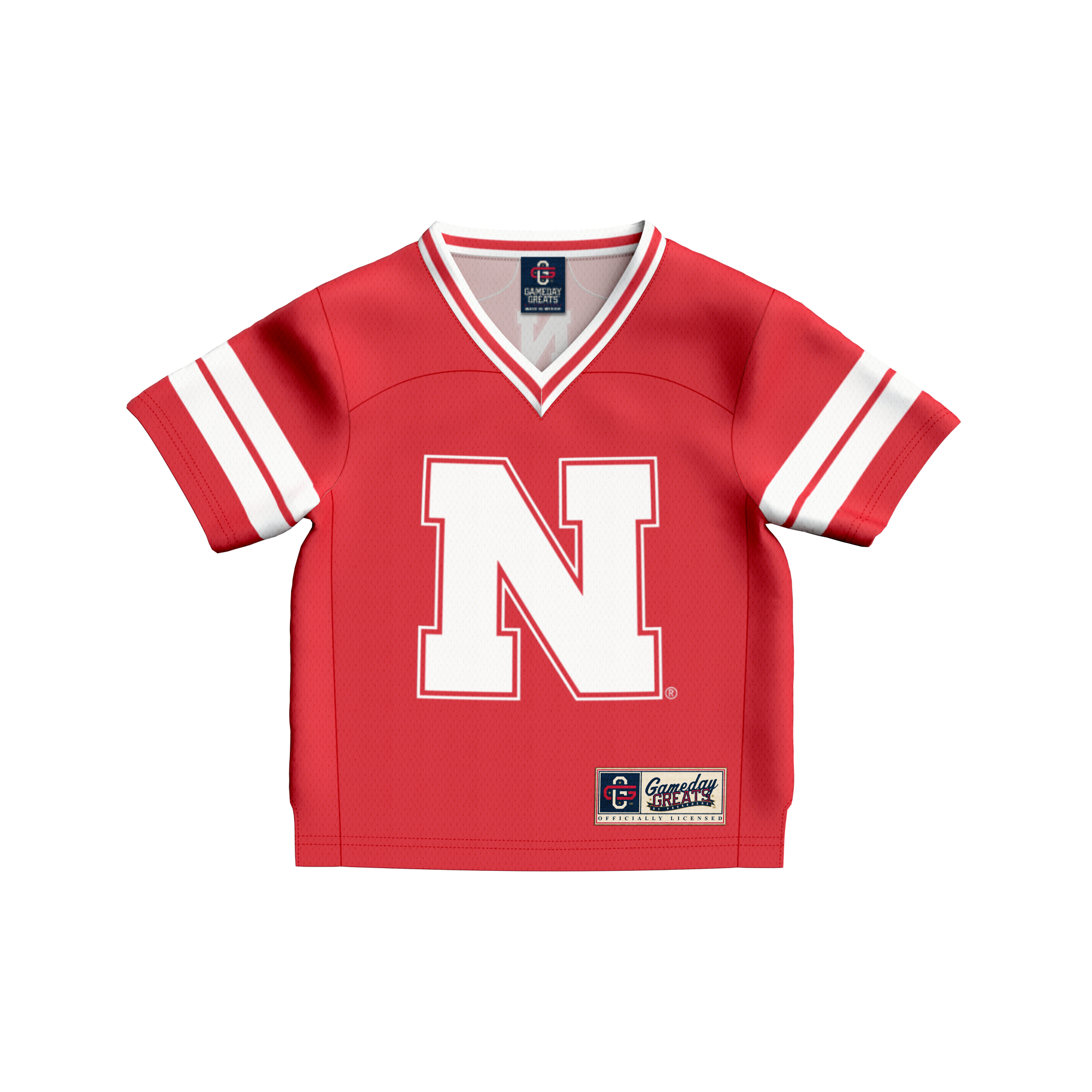#1 Nebraska Huskers GameDay Greats Infant Lightweight Collegiate Football Fashion 2026 Season Football Jersey - Scarlet