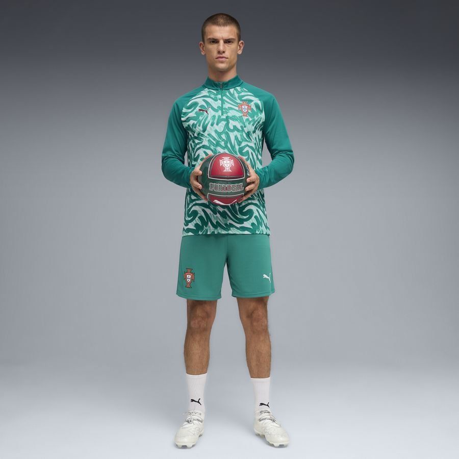[EFKS] Portugal Zip Lagoon/Ruby Shimmer Training Green Uniform 1/4