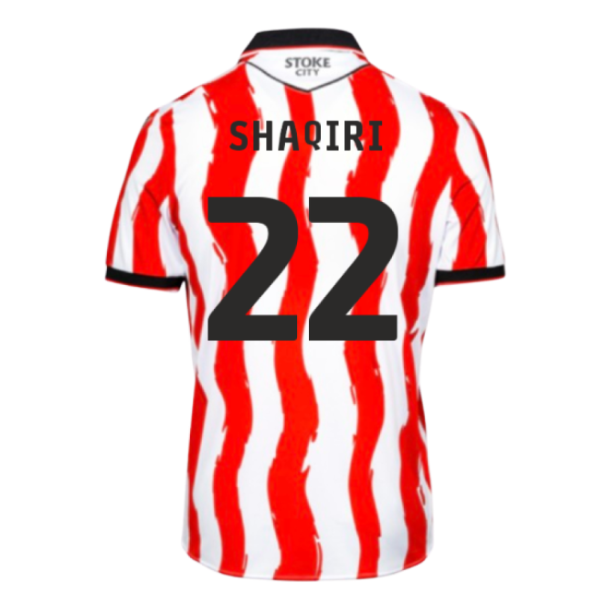 High Performance Replica Football Stoke City Home Shirt Shaqiri #2...