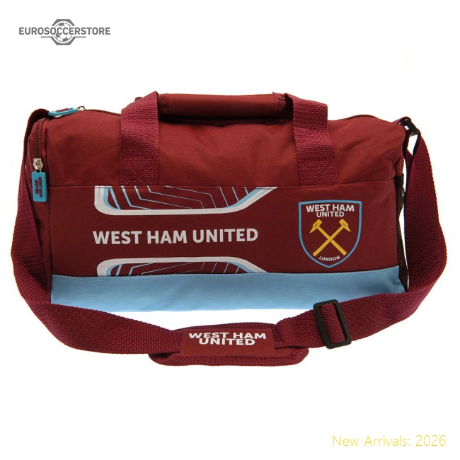 West Ham United Fc Flash Duffle Bag - Excellent Value - Collectors Item