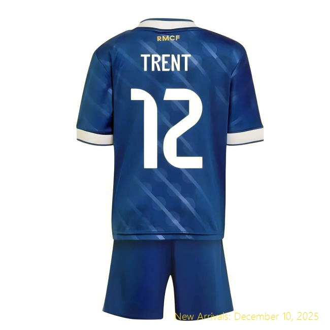2025-2026 Real Madrid RM High-Quality Third Youth Kit (Trent 12)