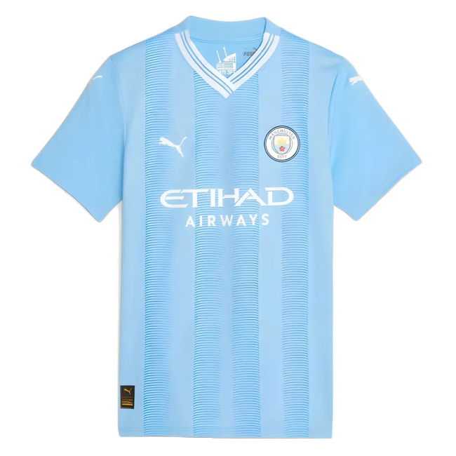 Man City 2023-20 Home Soccer Kit Printing L M S