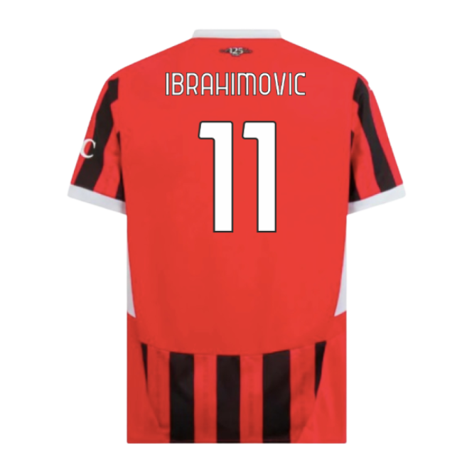 2024-2025 ACM Home Shirt (Ibrahimovic 11) Reinforced Seams