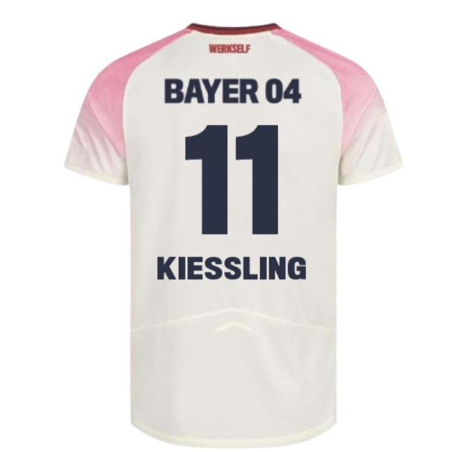 High-Quality 2025-2026 Bayer Leverkusen Away Shirt (Kiessling 11)