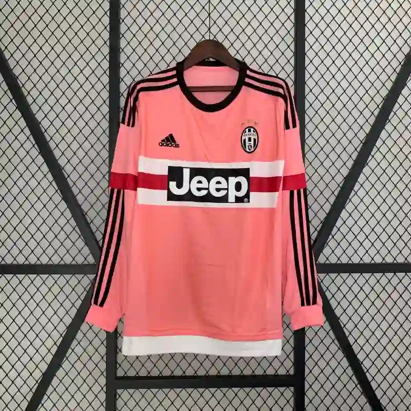 2015-2016 Long Sleeve Juventus Jersey retro kit