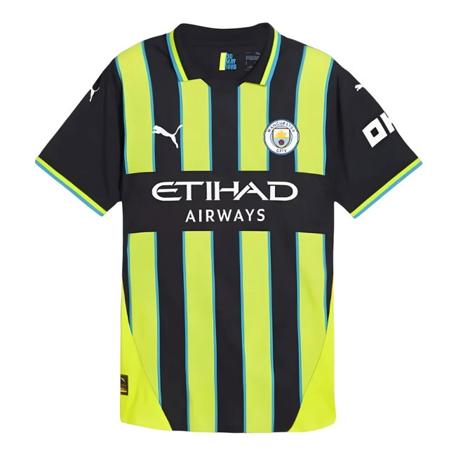 Man City Authentic Away Shirt 2024-2025 edition
