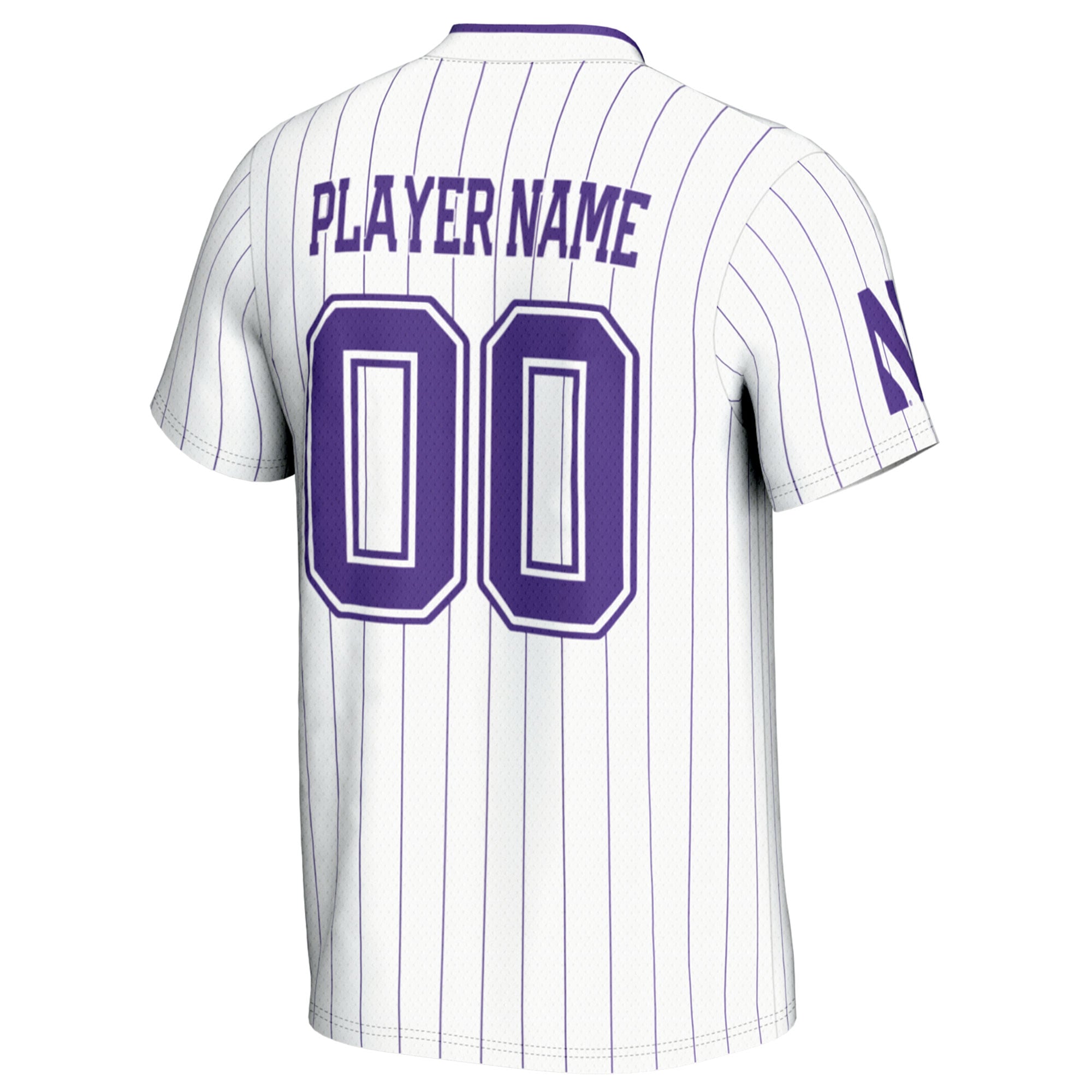 Northwestern Wildcats GameDay Greats Youth NIL Pick-A-Player Lightweight Softball Jersey - White