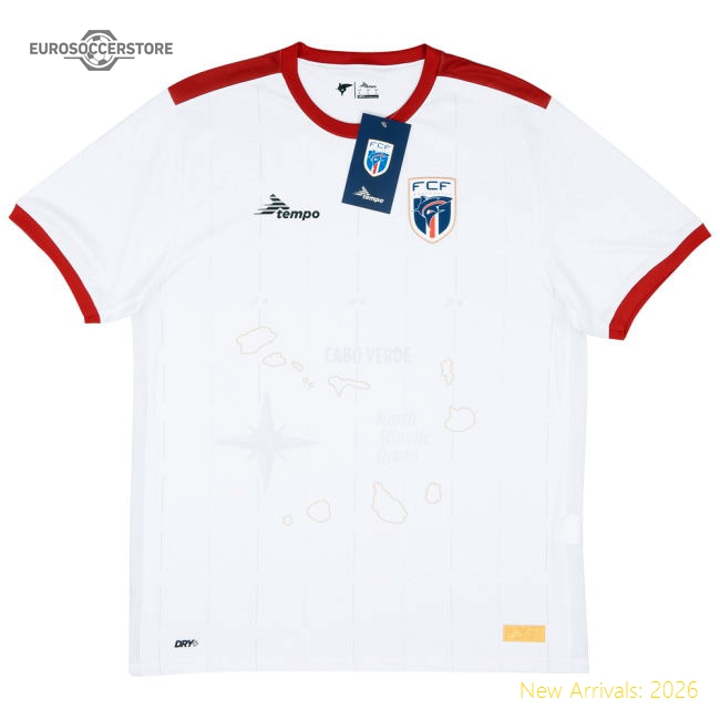Cape Verde 20242025 Away Shirt  Pro Sadults Classic Drifit