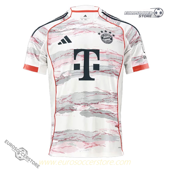 Away Jersey of Bayern Munich Featuring KANE 9 for the 25-26 Season