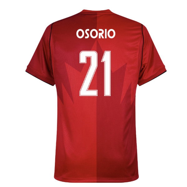 [DDJ] 2026-2027 Canada Home Shirt (Kids) (Osorio 21)