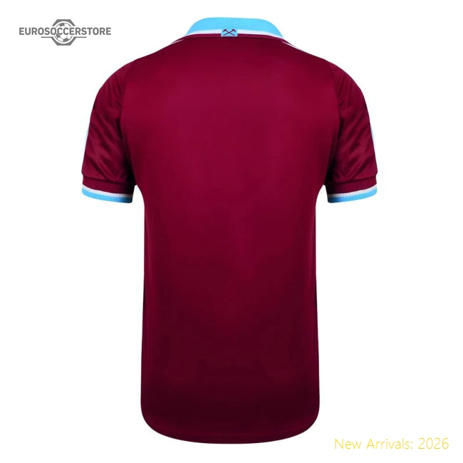 Top-grade Score Draw West Ham United 2000 Retro Football Shirt