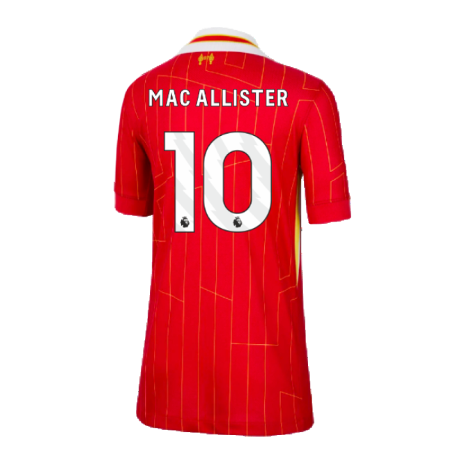 2024-2025 Liverpool Shirt (Kids) (Mac Allister 10) (Kids)