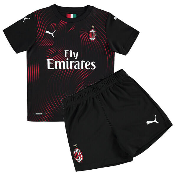 Professional Grade Kids AC Milan Third 2019-20 Soccer Suits