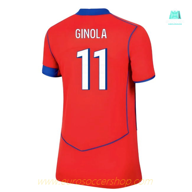 2025-2026 PSG Third Shirt (Womens) (Ginola 11)