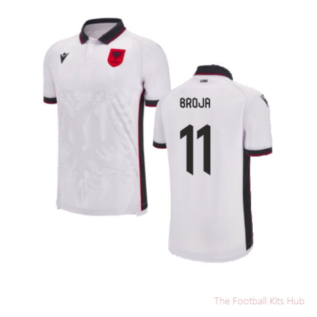 2023-2024 Albania Away Authentic Shirt (Broja 11)