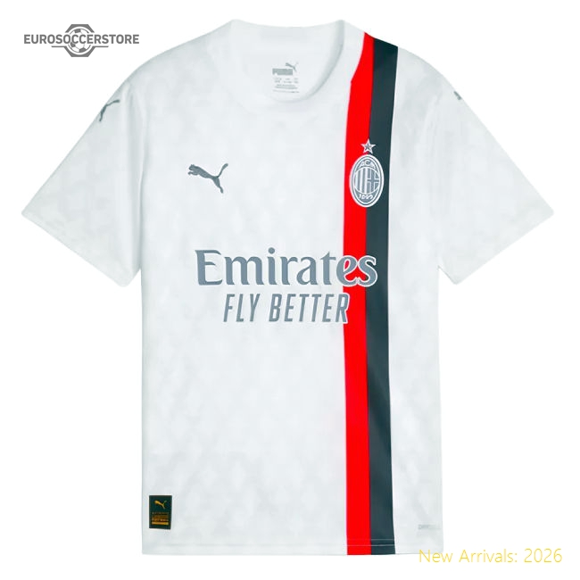 Ac Milan Children 2023 Away Jersey Shirt Football Fan Apparel