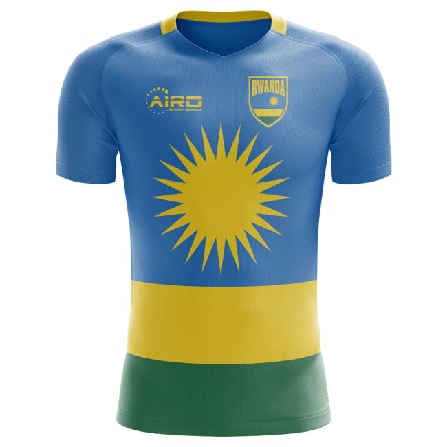 Match-Ready Aero-Dynamic 2025-2026 Rwanda Home Concept Football Shirt