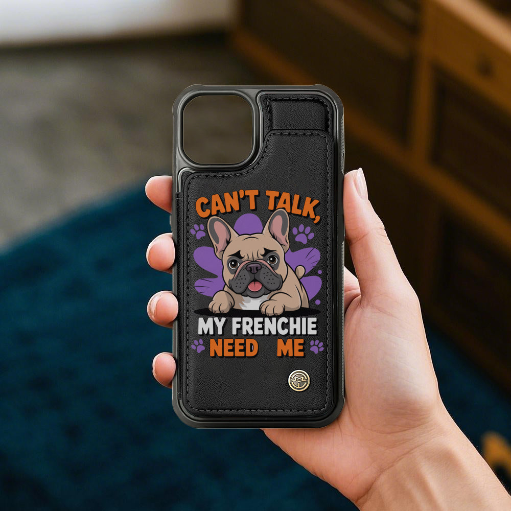 - Casual Leather Wallet Case For For Iphone & Samsung Pet Owner Apparel