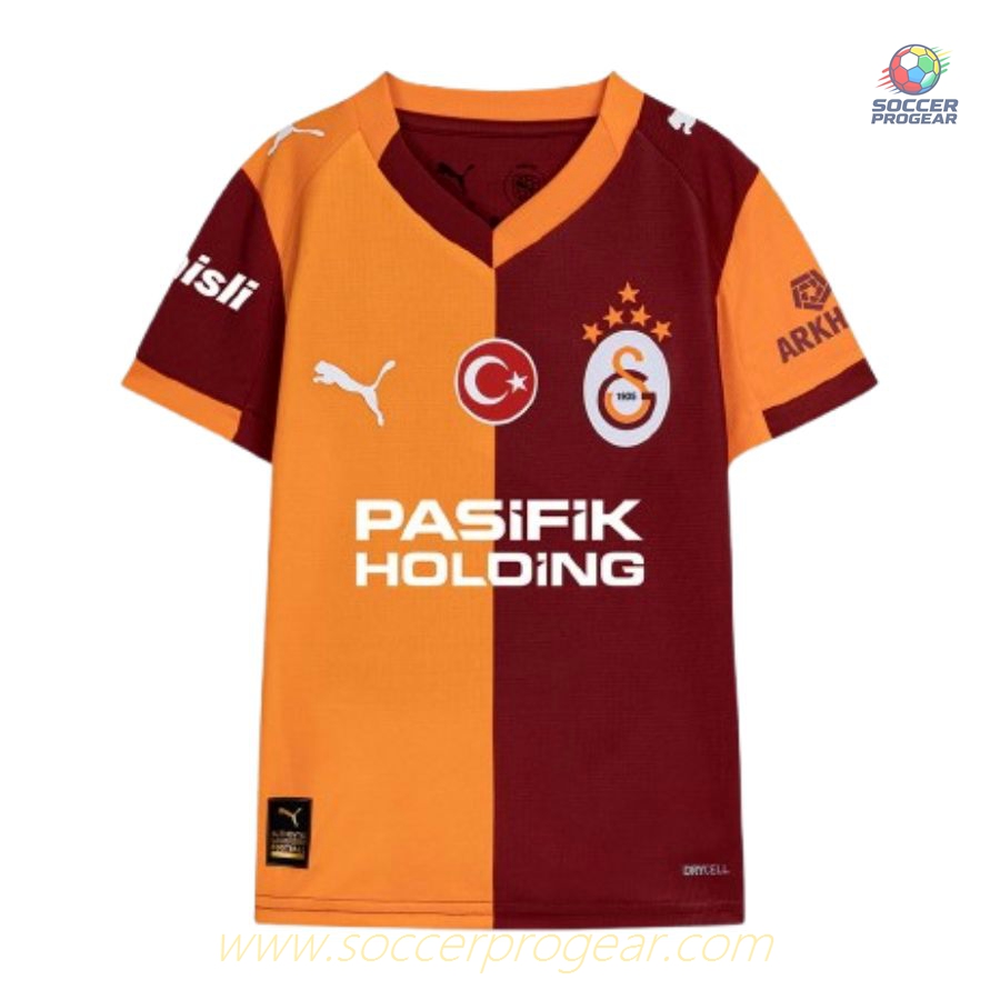 Galatasaray Childrenren's Home Football Jersey Football Jersey 2025/26 Collection