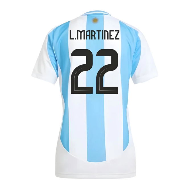 Athletic 2024-2025 Argentina Home Shirt (Ladies) (L.Martinez 22)