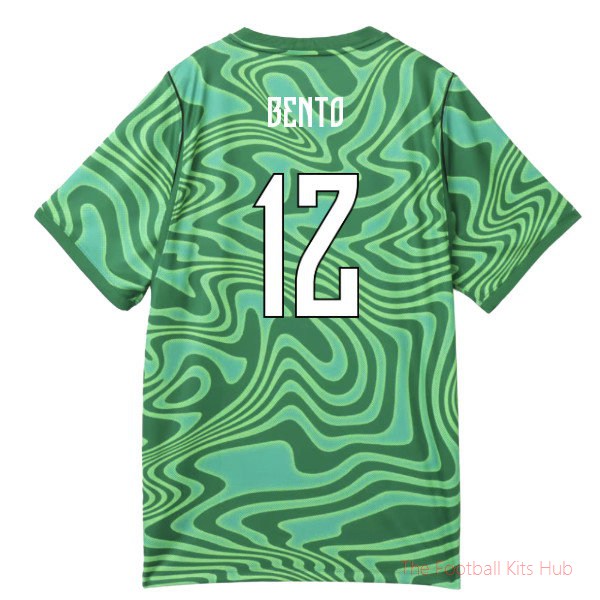 2026-2027 Brazil Goalkeeper Shirt (Green) - Kids (Bento 12)