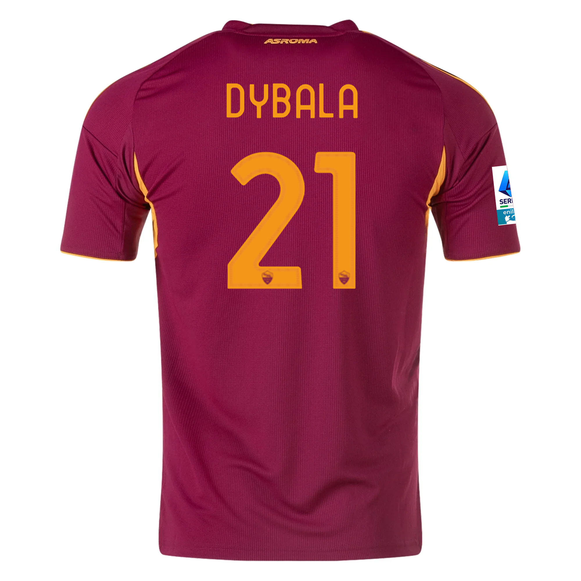 AS Roma Dybala 2025-2026 Ser Home Jersey – Authentic Shirt
