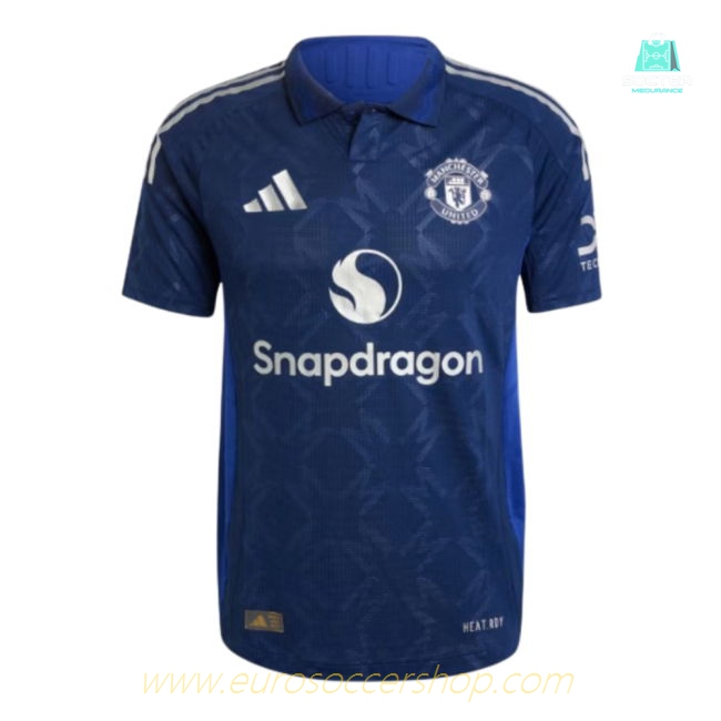 2024-2025 Man Utd Authentic Away Shirt (Mainoo 37)