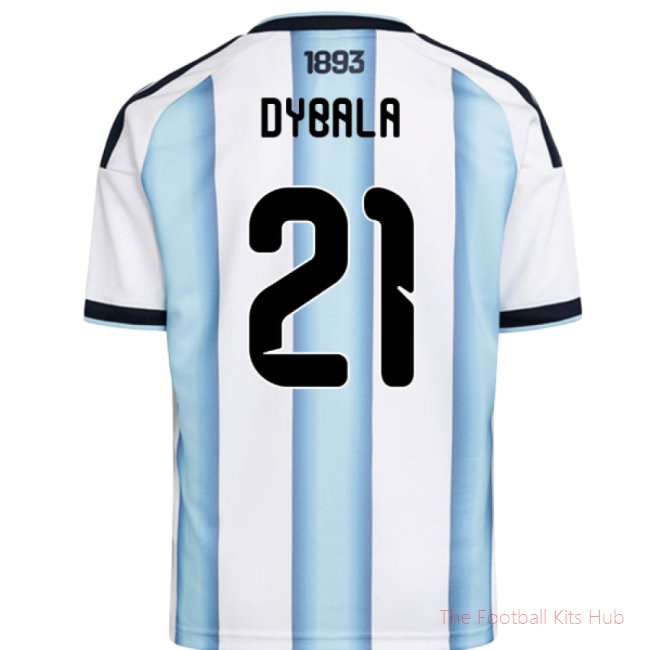 2026-2027 Argentina Home Shirt (Kids) (Dybala 21)