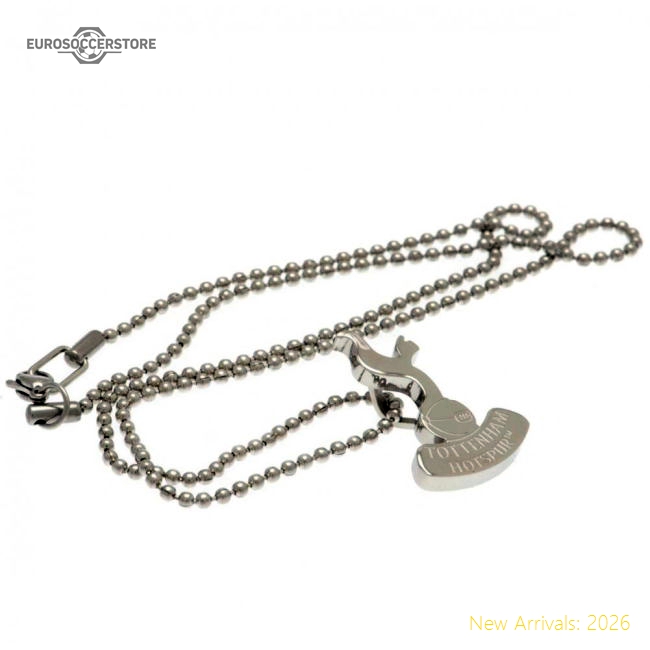Official Tottenham Hotspur Fc Stainless Steel Pendant & Chain