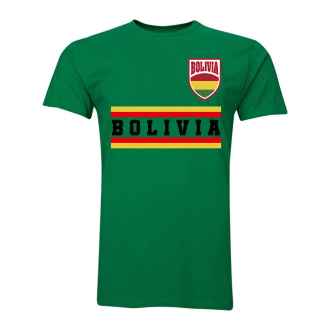 Authentic Bolivia Core Football Country T-Shirt (Green)