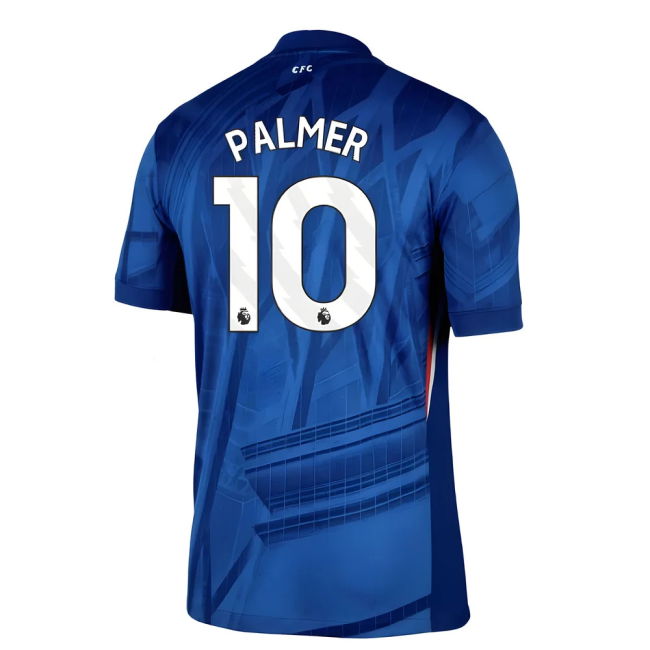 Chelsea 2025-20 Home Football Kit Palmer Name & Number L M S