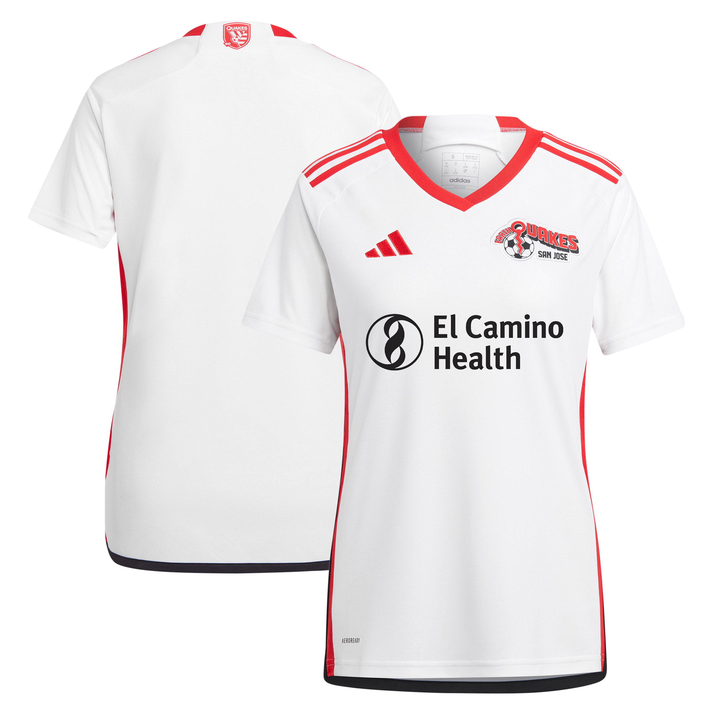 [SJH] San Jose Earthquakes Women's 2025 The 50 Kit Replica Jersey - White