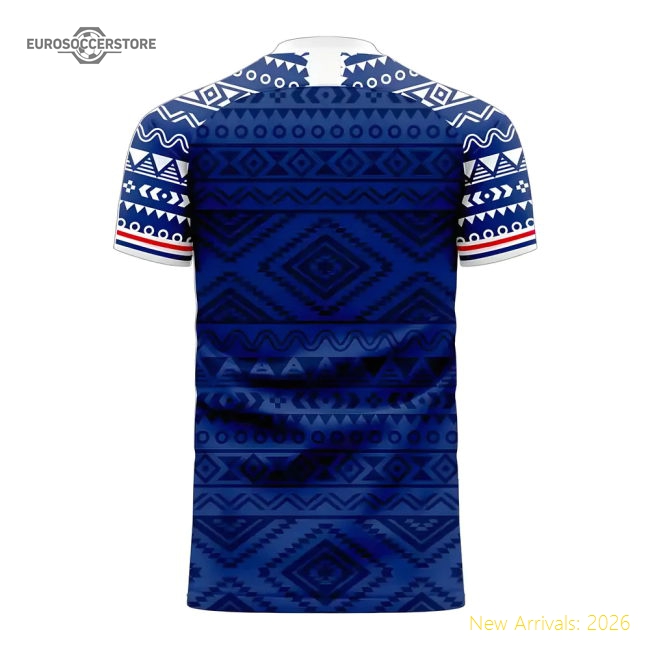 Exclusive Football Team Womens Azul 2025-2026 Performance Fabric