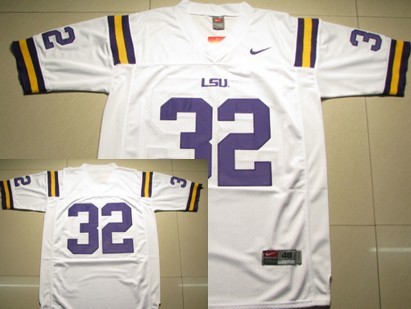 Men's LSU Tigers LA White 2024 official Martin White #32 college