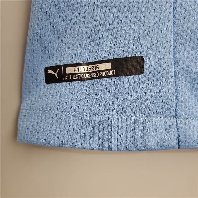 Moisture Wicking Uruguay 2021 Home Kit Soccer Jersey Blue Football