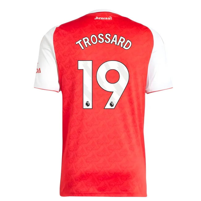 Updated Arsenal Home Soccer Jersey 2025-2026 (Trossard 19)