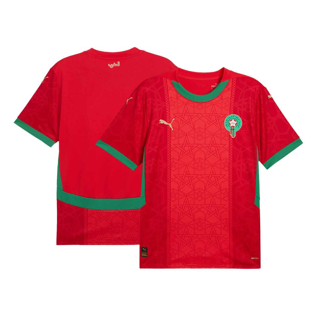 Morocco Home  Soccer Jersey 2024/25 Authentic Kit