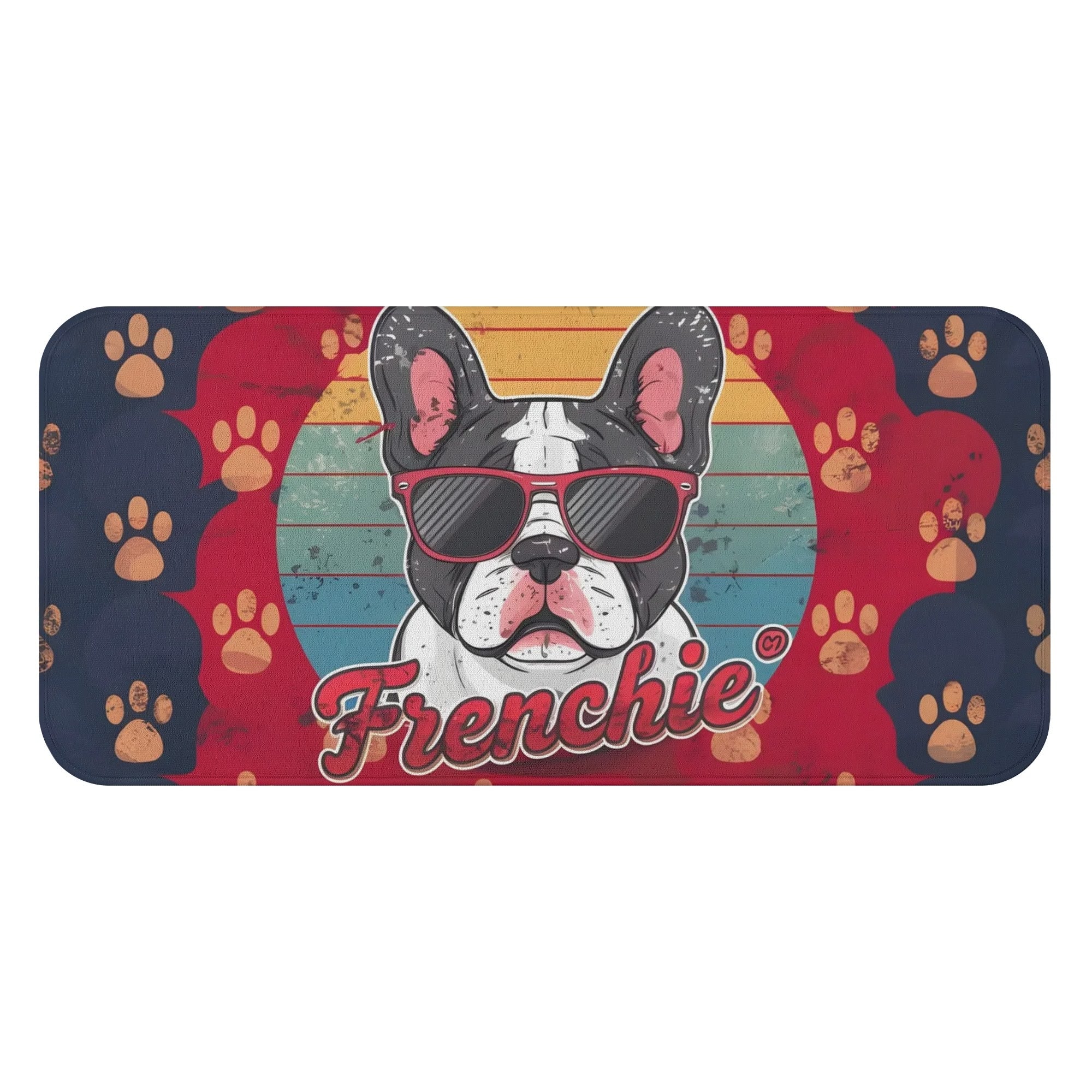 High-Quality Olive - Towel For Frenchie Lovers for Casual Outings