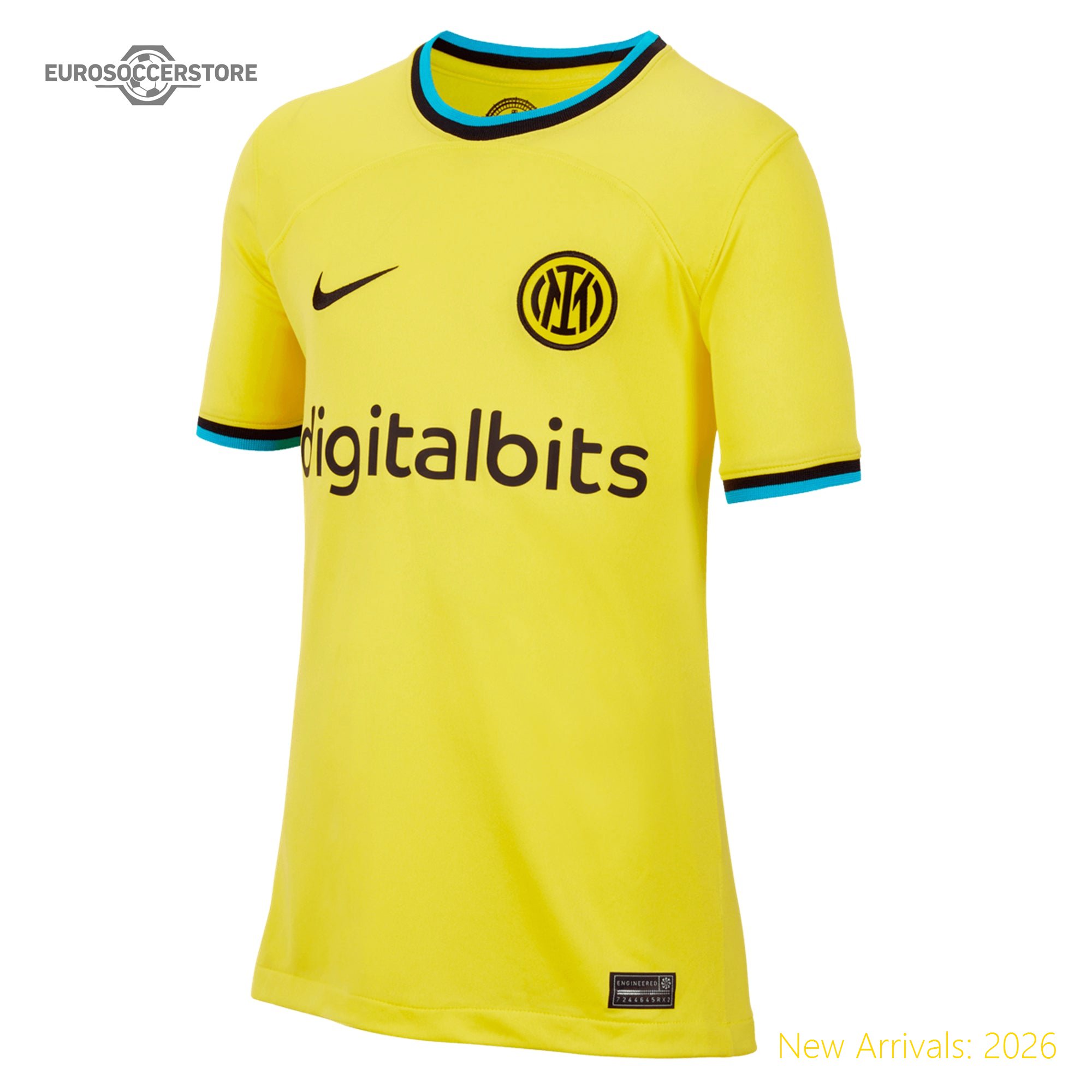 Officially Licensed Kids Int Inter Milan Third Durable Third Jersey